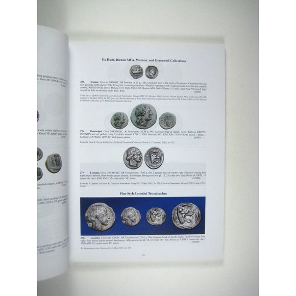 Mail Bid Sale 82 Auction Catalog Classical Numismatic Group  2009 Coins - Picture 3 of 6